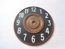 Älteres neuwertiges Zifferblatt Holz für Jockele Schwarzwalduhr Kuckucksuhr D