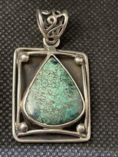 835 Silber antik Anhänger mit