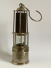 Alte Grubenlampe / Benzin-Wetterlampe, Wilhelm Seippel Bochum
