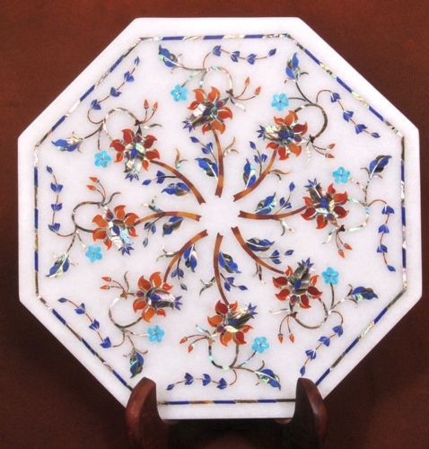 Weißer marmor table top - weißer,