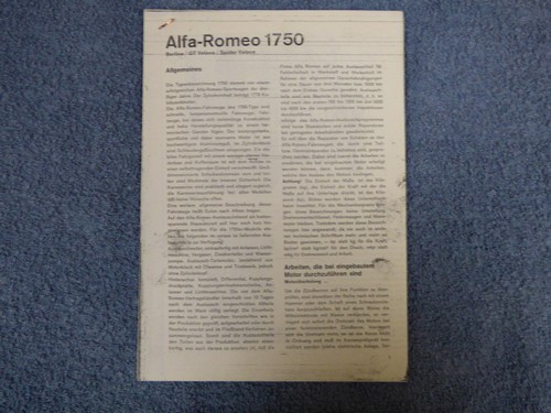 Alfa romeo 1750 berlina - alfa,