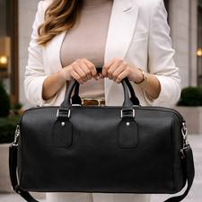 100 % Echtleder Reisetasche