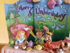 Jim Shore Disney Traditions Merry Unbirthday Storybook Alice 4049642 Enesco