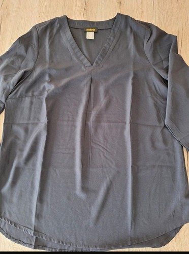 Tief dunkelblaue bluse 44 - bluse,