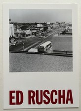 ED RUSCHA - Einladungskarte -