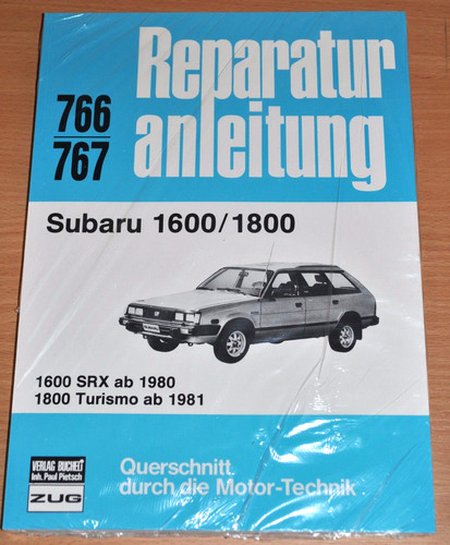 Subaru 1600 srx 1800 - srx, turismo