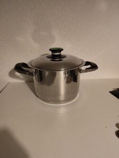 AMC Topf mit Visiotherm-Deckel Edelstahl Ø 23 cm - Höhe ca 14,5 cm --  Nr. 49043