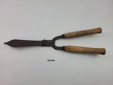 Heckenschere DDR Holzgriff Alt Antik Garten Werkzeug Vintage #253148