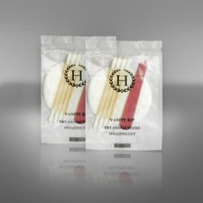 Hotel Kosmetikset Vanity Kit Wattepad  Gesichtsreiniger Reisebedarf - 200 Stk.