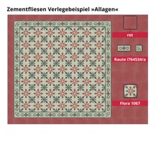 Musterpaket Zementfliesen