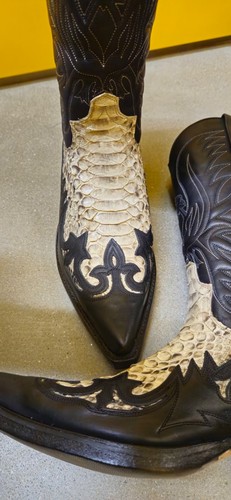 Sendra python leather boots - leather,