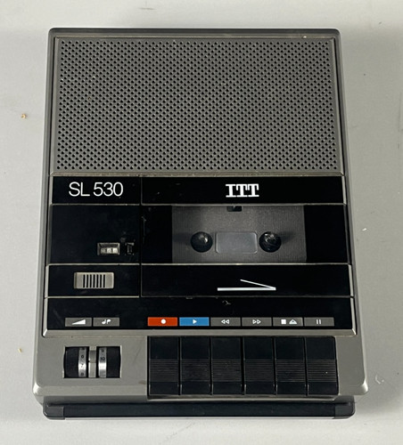 Itt 530 cassetten recorder - sl,