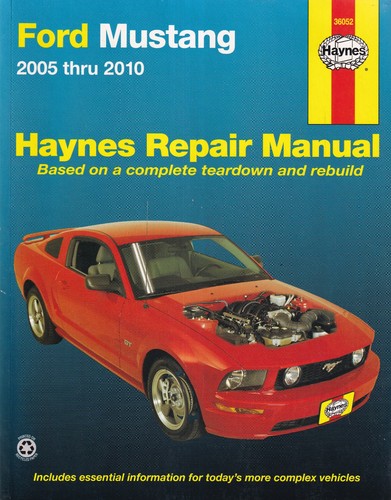 Ford mustang 2005 thru 2010 - thru,
