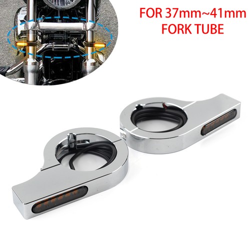 Chrom motorrad gabel blinker - motorrad,