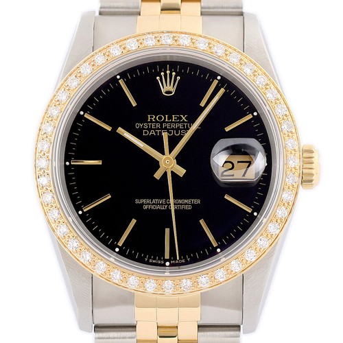 Rolex datejust 18k gelbgold - datejust, &