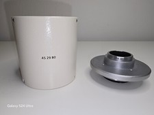 Zeiss Mikroskop Kamera Adapter mit C-Mount-Gewinde und Zwischenstück # neuwertig