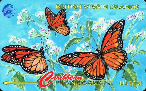 Britische jungferninseln karte - britische,