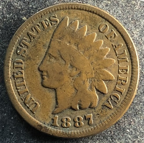 Cent 1887 usa - cent, head