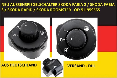 Neu aussenspiegelschalter skod - aussenspiegelschalter,