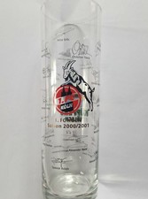 1.FC Köln - Saison 2000/2001 - Kölschglas 0,2l - Bierglas - Bier