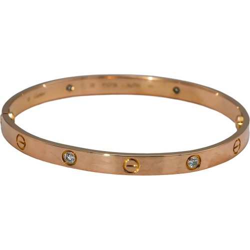 Cartier 18k rotgold - 18k, diamant