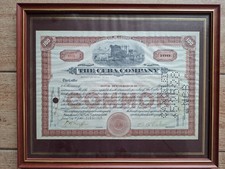 THE CUBA COMPANY , Aktie von