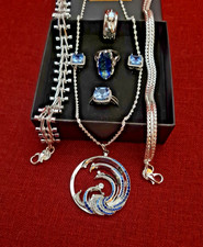 Luxus-S925 Schmuckset –