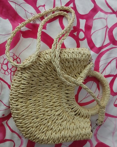 Korbtasche,Basttasche,klein,Sc