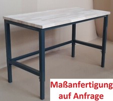 Werkbank Werktisch höhenverstellbar Arbeitstisch stabil Tisch Packtisch hoch