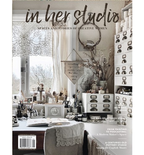 Her studio from stampington - from,