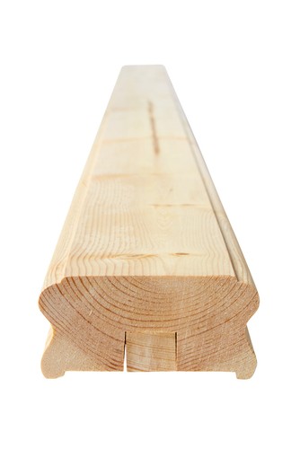 Holz handlauf 85x40mm - 85x40mm, #137