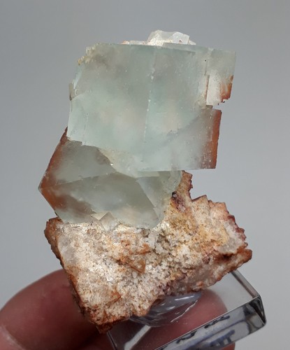 Hellblauer fluorit grube - -,