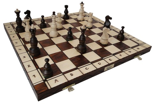 Schachspiel schach aus - aus, holz