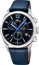 LOTUS Armbanduhr Herren 18691/6 Quarz Chronograph Lederarmband 42mm B-WARE