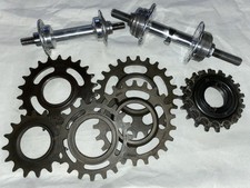 Fichtel & Sachs Alu L195 Wechselnabe hinten u. L150 Alu Nabe vorn Diamant Wander