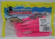 Bass Assassin SSA25476  4" Sea