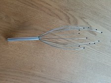 Beauty Lounge Kopfmassage Kopfkrauler Kopfspinne Silber 12 Arme