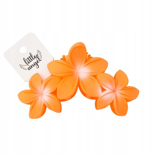 Haarspange dreifach blume - haarspange,