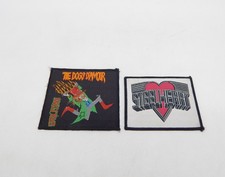 Errol Flynn & Steel Heart Patch Aufnäher - 9 x 10 cm / 7,5 x 9 cm - vintage