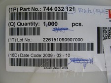 Drossel 120µH Würth Elektronik 744032121 1210 10%  10 Stück