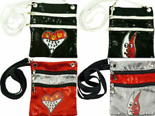 Pailletten Umhängetasche mit