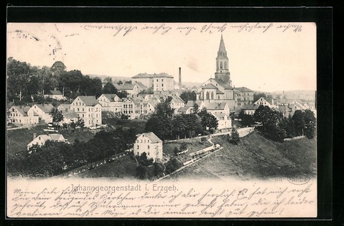 Johanngeorgenstadt totale des - johanngeorgenstadt,,