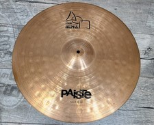 Paiste Alpha 20" Full Ride Bronze Cymbal Drums Schlagzeug  •Made in Switzerland•