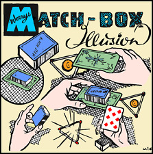 Werrys Matchbox  Illusion II - tolles Münzverschwinden, sehr rätselhaft  (00045)