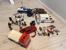 Playmobil Konvolut Polizei Fahrzeug etc. u.a. ferngesteuert mit Kamera