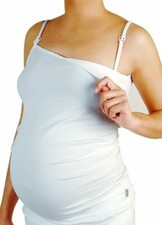 Stilltop Stillshirt Stillbh Umstands-Top Unterhemd Schwangerschaftstop Stillzeit