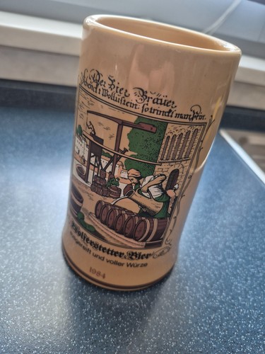 Bierkrug sammlerstück - bierkrug,