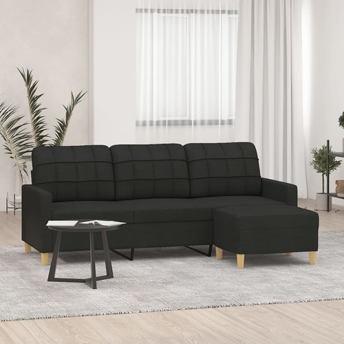 Sitzer sofa mit hocker couch - 3-sitzer,