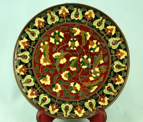 Chinesischer teller bronze - teller,