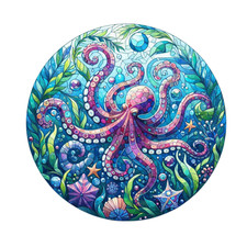 Wandtattoo aufkleber octopus - wandtattoo,
